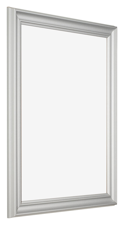 Fotokader 28x35cm Zilver Mat MDF Lazio Voorzijde Schuin | Yourdecoration.be