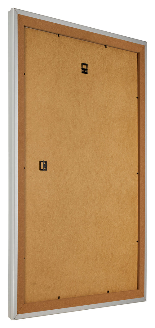 Fotokader 29 7x42cm A3 Zilver Mat MDF Lazio Achterzijde Schuin | Yourdecoration.be