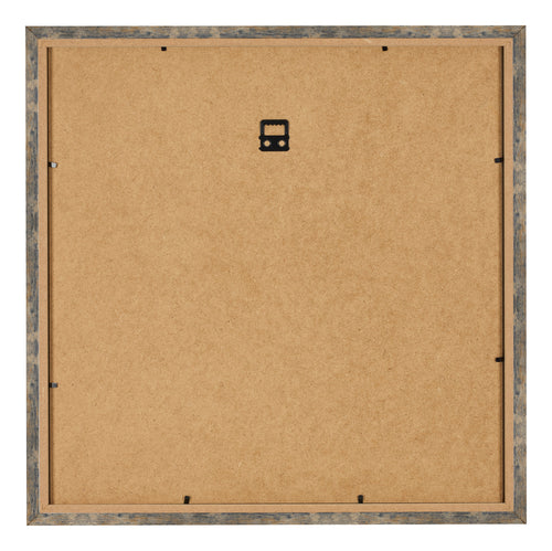 Fotokader 30x30cm Blauw Goud Gemeleerd MDF Bologna Achterzijde | Yourdecoration.be