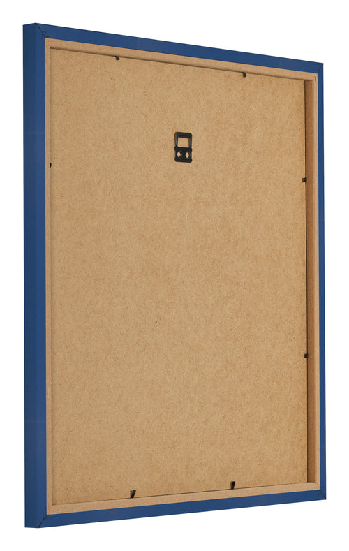 Fotokader 30x30cm Donkerblauw MDF Bologna Achterzijde Schuin | Yourdecoration.be