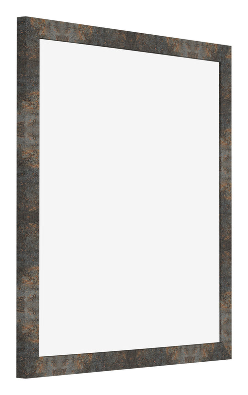 Fotokader 30x30cm Geoxideerd Metaal MDF Bologna Voorzijde Schuin | Yourdecoration.be