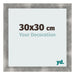 Fotokader 30x30cm Metaal Vintage MDF Pisa Voorzijde Maat | Yourdecoration.be