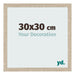 Fotokader 30x30cm Sonoma Eiken MDF Bologna Voorzijde Maat | Yourdecoration.be