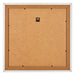 Fotokader 30x30cm Wit Geveegd MDF Lazio Achterzijde | Yourdecoration.be