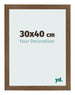 Fotokader 30x40 cm Eiken Rustiek MDF Bologna Voorzijde Maat | Yourdecoration.be