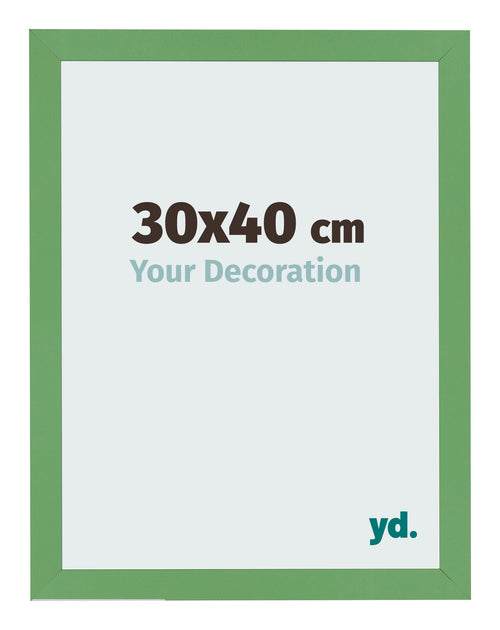Fotokader 30x40 cm Groen MDF Bologna Voorzijde Maat | Yourdecoration.be