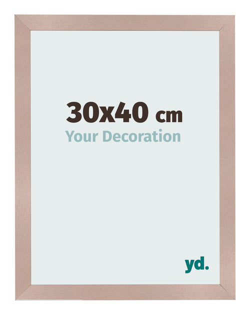 Fotokader 30x40 cm Oudroze MDF Bologna Voorzijde Maat | Yourdecoration.be