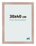 Fotokader 30x40 cm Oudroze MDF Bologna Voorzijde Maat | Yourdecoration.be