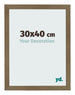 Fotokader 30x40cm Brons Decor MDF Bologna Voorzijde Maat | Yourdecoration.be