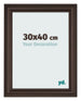 Fotokader 30x40cm Eiken Donker MDF Lazio Voorzijde Maat | Yourdecoration.be
