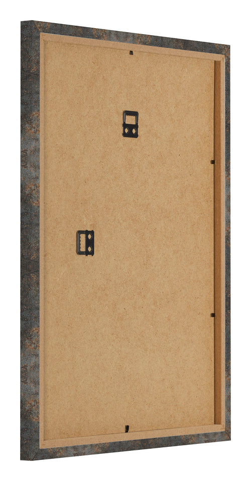 Fotokader 30x40cm Geoxideerd Metaal MDF Bologna Achterzijde Schuin | Yourdecoration.be