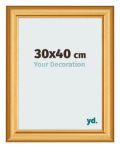 Fotokader 30x40cm Goud Mat MDF Lazio Voorzijde Maat | Yourdecoration.be