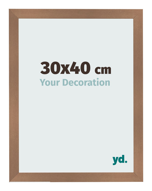 Fotokader 30x40cm Koper Decor MDF Bologna Voorzijde Maat | Yourdecoration.be