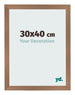 Fotokader 30x40cm Koper Decor MDF Bologna Voorzijde Maat | Yourdecoration.be