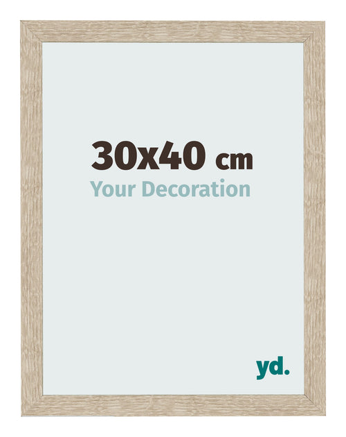 Fotokader 30x40cm Sonoma Eiken MDF Bologna Voorzijde Maat | Yourdecoration.be