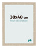 Fotokader 30x40cm Sonoma Eiken MDF Bologna Voorzijde Maat | Yourdecoration.be