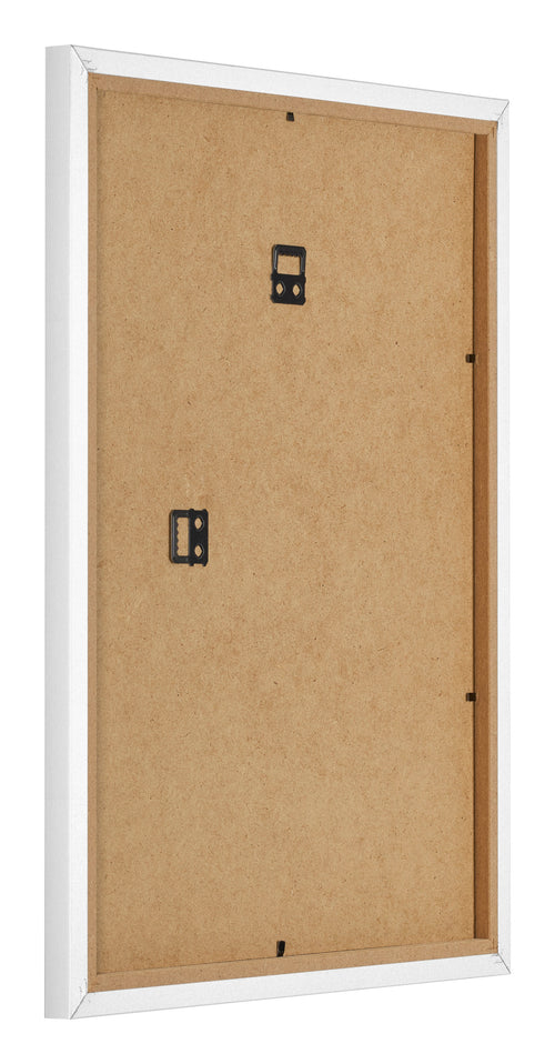 Fotokader 30x40cm Wit Mat MDF Bologna Achterzijde Schuin | Yourdecoration.be