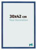 Fotokader 30x42 cm Donkerblauw MDF Bologna Voorzijde Maat | Yourdecoration.be
