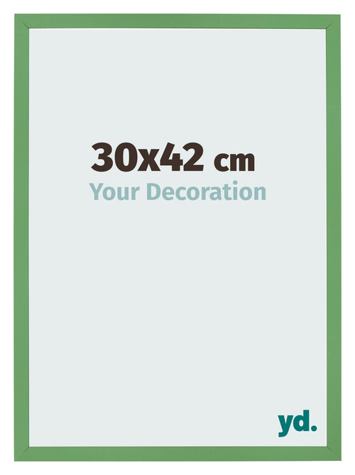 Fotokader 30x42 cm Groen MDF Bologna Voorzijde Maat | Yourdecoration.be