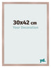 Fotokader 30x42 cm Oudroze MDF Bologna Voorzijde Maat | Yourdecoration.be