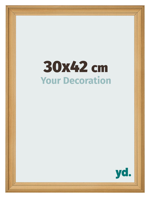 Fotokader 30x42cm Dennen Houtnerf MDF Lazio Voorzijde Maat | Yourdecoration.be