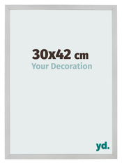 Fotokader 30x42cm Edelstaal MDF Bologna Voorzijde Maat | Yourdecoration.be
