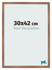 Fotokader 30x42cm Koper Decor MDF Bologna Voorzijde Maat | Yourdecoration.be