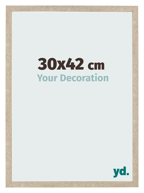 Fotokader 30x42cm Sonoma Eiken MDF Bologna Voorzijde Maat | Yourdecoration.be