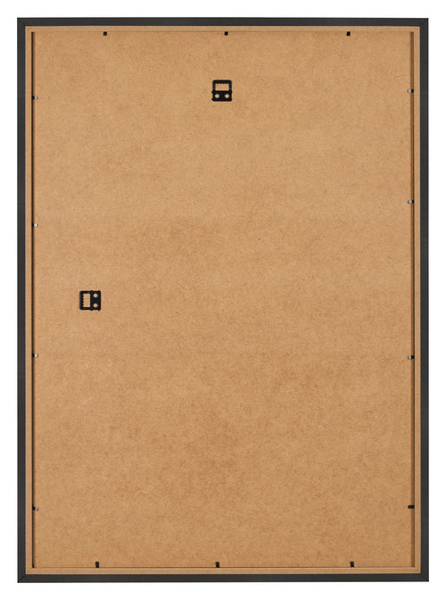 Fotokader 30x42cm Zwart Mat MDF Bologna Achterzijde | Yourdecoration.be