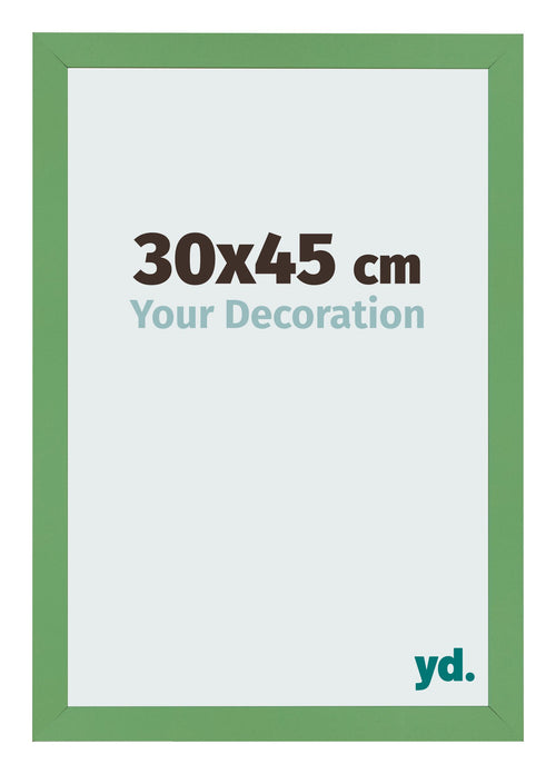 Fotokader 30x45 cm Groen MDF Bologna Voorzijde Maat | Yourdecoration.be