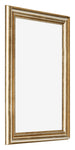 Fotokader 30x45cm Goud Antiek MDF Lazio Voorzijde Schuin | Yourdecoration.be
