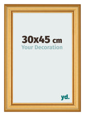 Fotokader 30x45cm Goud Mat MDF Lazio Voorzijde Maat | Yourdecoration.be