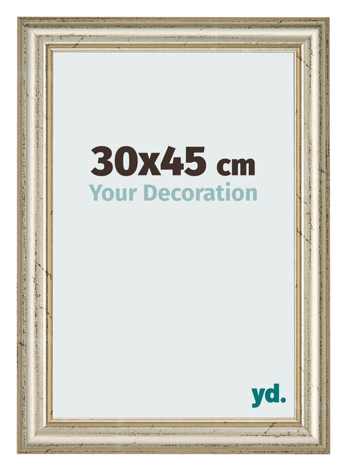 Fotokader 30x45cm Metaalglans MDF Lazio Voorzijde Maat | Yourdecoration.be