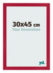 Fotokader 30x45cm Rood MDF Bologna Voorzijde Maat | Yourdecoration.be