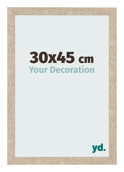 Fotokader 30x45cm Sonoma Eiken MDF Bologna Voorzijde Maat | Yourdecoration.be