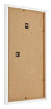 Fotokader 30x45cm Wit Hoogglans MDF Bologna Achterzijde Schuin | Yourdecoration.be