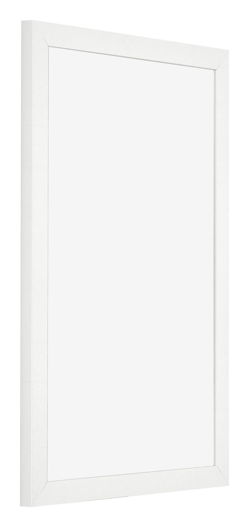 Fotokader 30x45cm Wit Hoogglans MDF Bologna Voorzijde Schuin | Yourdecoration.be