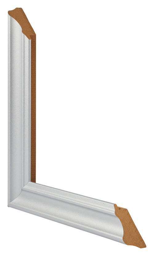 Fotokader 30x45cm Zilver Mat MDF Lazio Detail Doorsnede | Yourdecoration.be