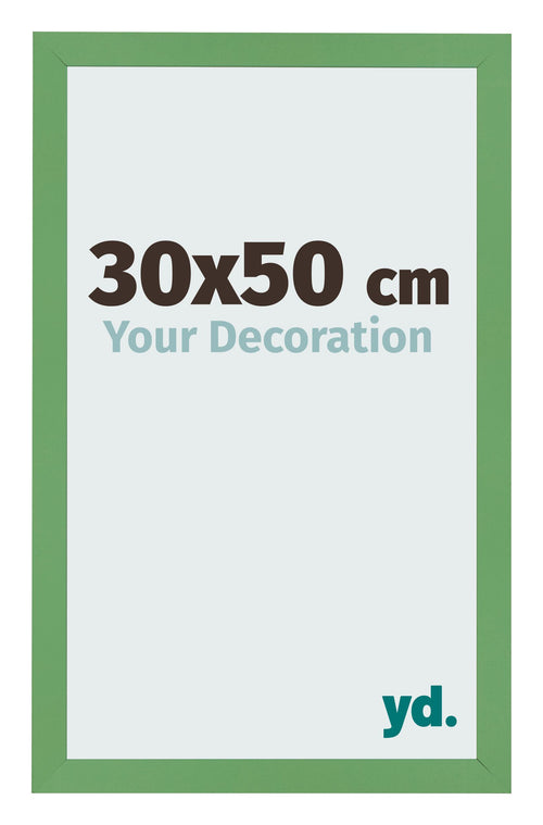 Fotokader 30x50 cm Groen MDF Bologna Voorzijde Maat | Yourdecoration.be