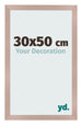 Fotokader 30x50 cm Oudroze MDF Bologna Voorzijde Maat | Yourdecoration.be