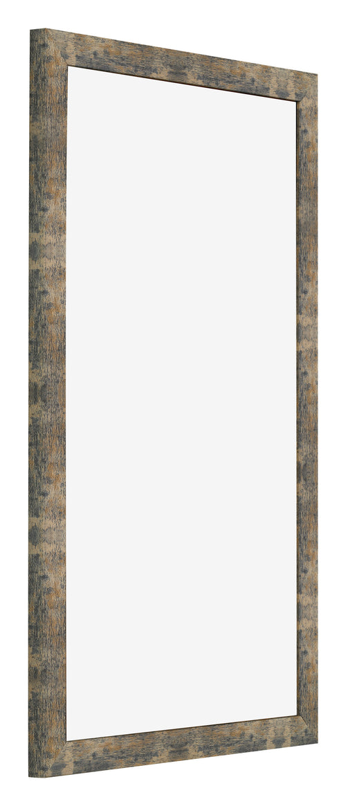 Fotokader 30x50cm Blauw Goud Gemeleerd MDF Bologna Voorzijde Schuin | Yourdecoration.be
