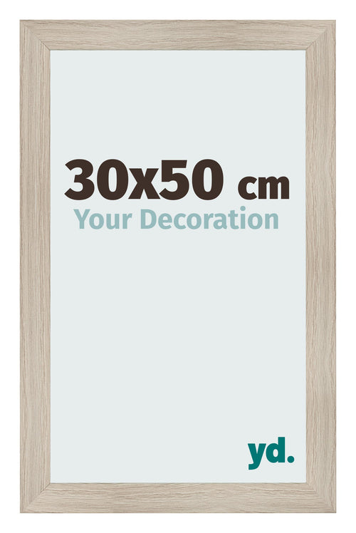 Fotokader 30x50cm Eiken Licht MDF Pisa Voorzijde Maat | Yourdecoration.be