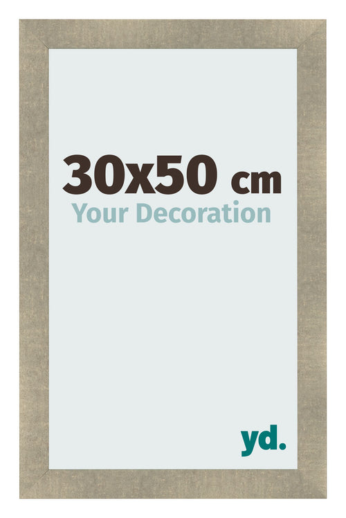 Fotokader 30x50cm Goud Antiek MDF Pisa Voorzijde Maat | Yourdecoration.be