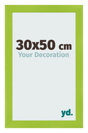 Fotokader 30x50cm Groen MDF Pisa Voorzijde Maat | Yourdecoration.be