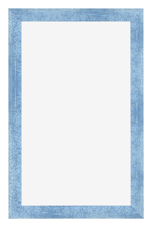 Fotokader 30x50cm Helder Blauw Geveegd MDF Pisa Voorzijde | Yourdecoration.be