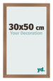 Fotokader 30x50cm Koper Decor MDF Bologna Voorzijde Maat | Yourdecoration.be
