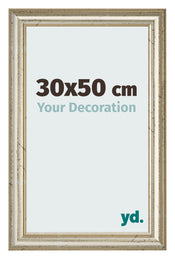 Fotokader 30x50cm Metaalglans MDF Lazio Voorzijde Maat | Yourdecoration.be