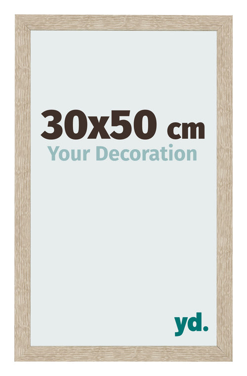 Fotokader 30x50cm Sonoma Eiken MDF Bologna Voorzijde Maat | Yourdecoration.be