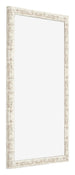 Fotokader 30x50cm Wit Vintage MDF Bologna Voorzijde Schuin | Yourdecoration.be