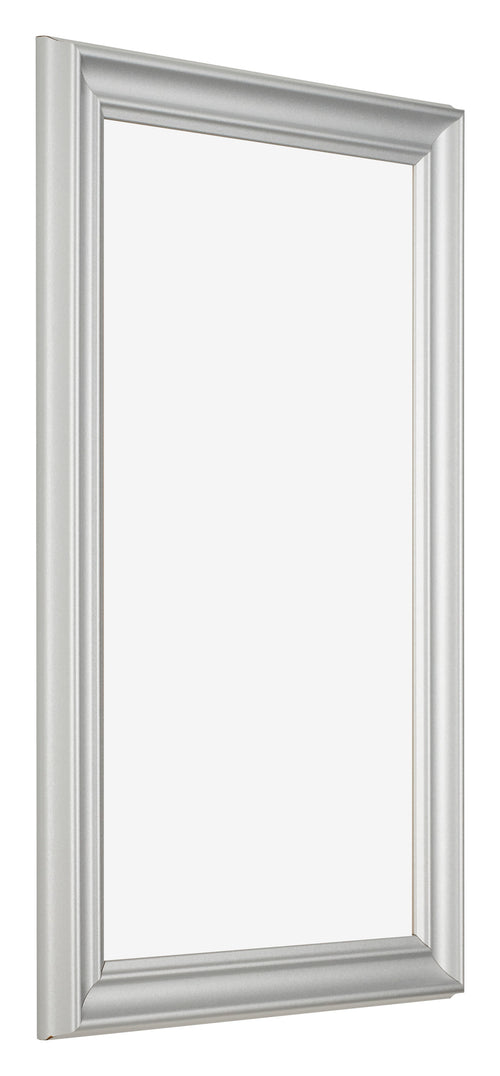 Fotokader 30x50cm Zilver Mat MDF Lazio Voorzijde Schuin | Yourdecoration.be